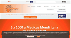 Desktop Screenshot of medicusmundi.it